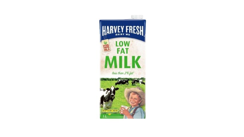 Harvey Fresh Low Fat Milk 1L