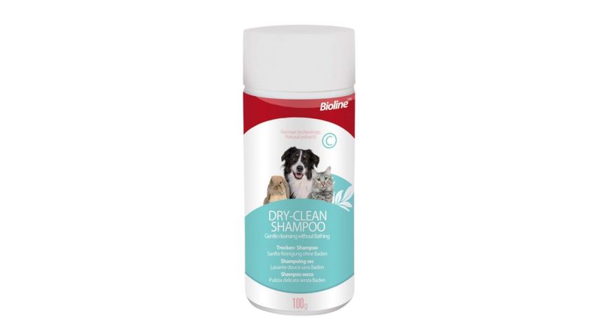 Bioline Dry Clean Shampoo for Cat & Dog 100g