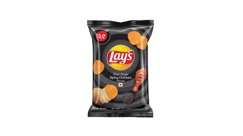 Lays Thai Style Spicy Chicken Chips 23g
