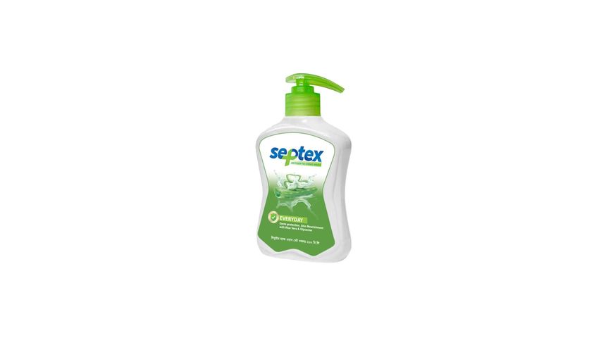 Septex Everyday Antiseptic Hand Wash Pump 200ml