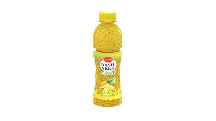 Pran Basil Seed Pineapple Fruit Drinks 250ml