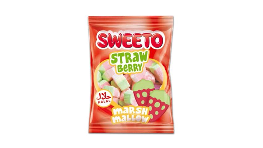 Sweeto Marsh Mallow  Straw Berry 30g