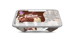 Za 'n Zee Double Fundae Vanilla & Chocolate Ice Cream 1000ml