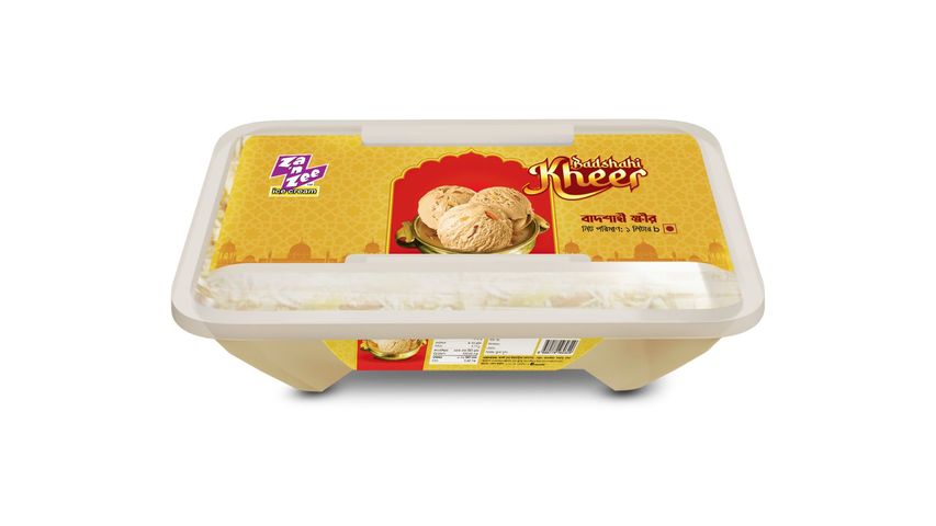 Za n Zee Badshahi Kheer Ice Cream 1L