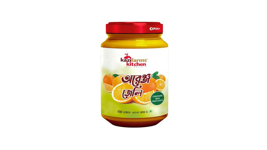 Kazifarms Kitchen Orange Jelly 500g