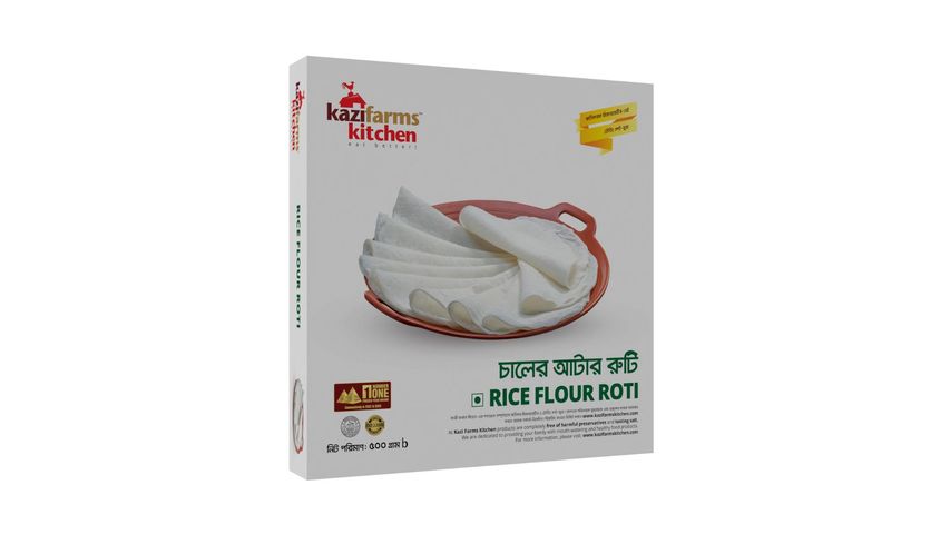 Kazi Farms Rice Flour Roti 500g