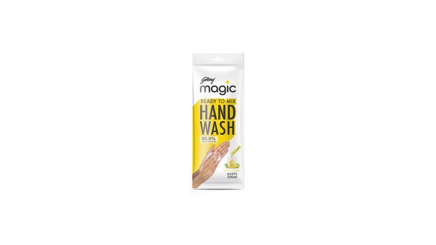 Godrej Magic Handwash Lime Aloe Vera Refill Pack 9g