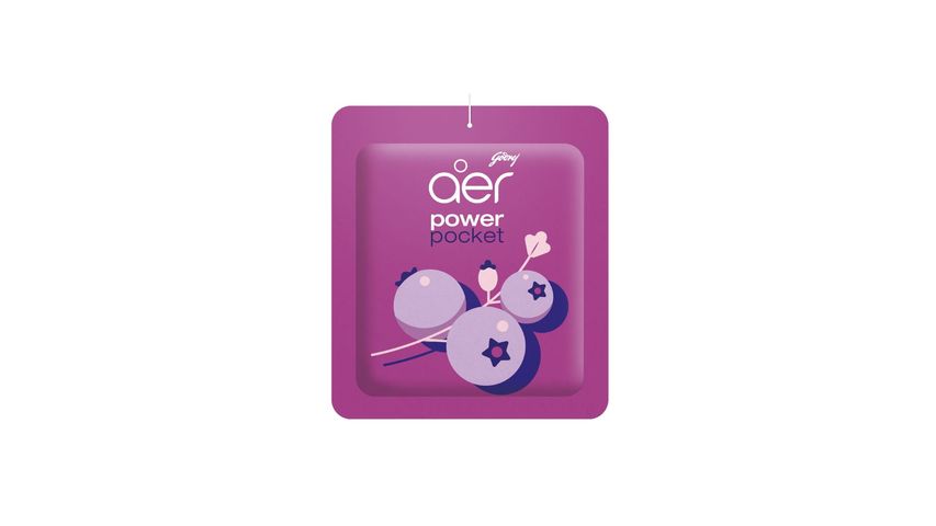 Aer Power Pocket Bathroom Fragrance Berry Rush 10g