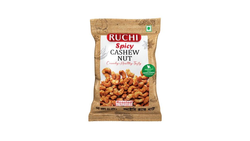 Ruchi Spicy Cashew Nut Roasted 40g