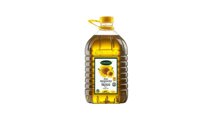 Ecorganic Fortified Sunflower Oil 3L