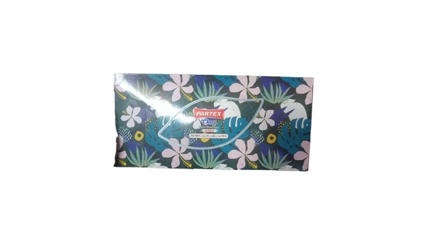 Partex Cleen Facial Tissue 120*2 Ply 240 Sheet Assorted 1pc