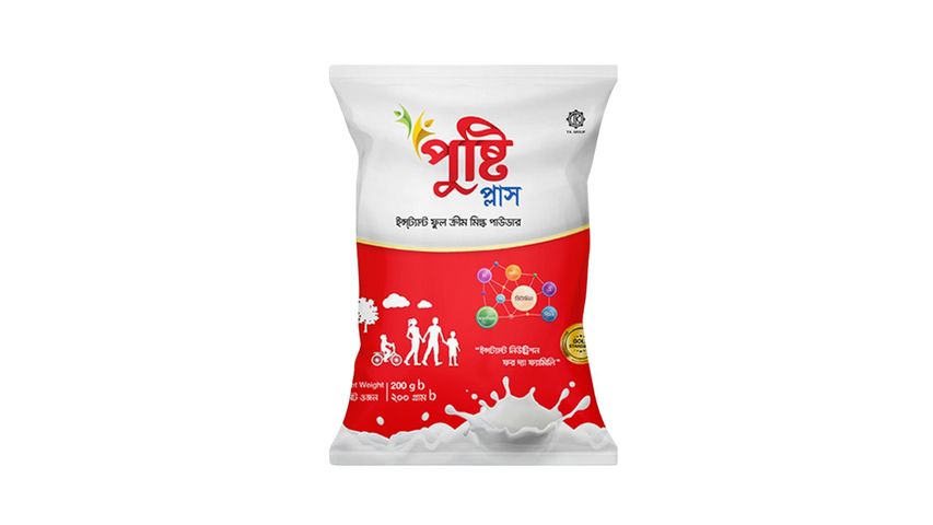Pusti Plus Instant Full Cream Milk Powder 200g