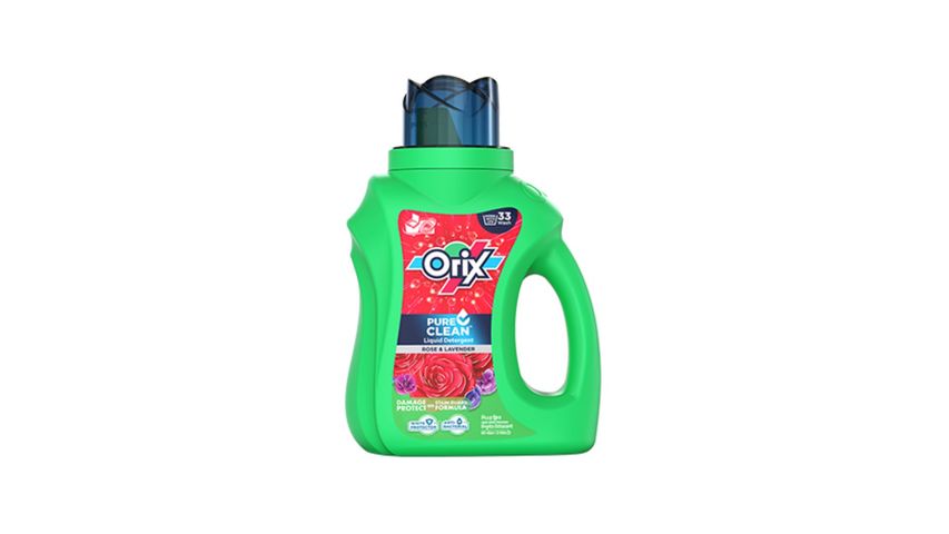 Orix Pure Clean Liquid Detergent Rose & Lavender 1L