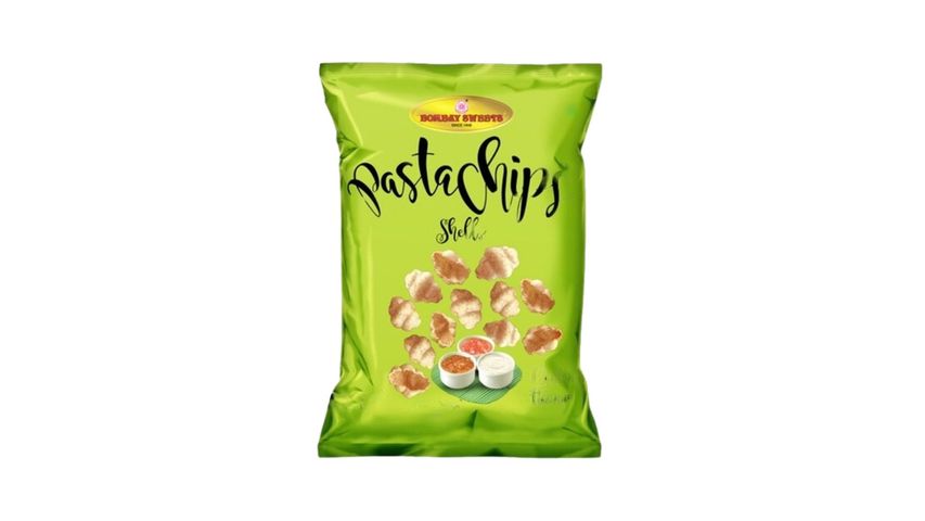 Bombay Sweets Pasta Shells Chutney Flavor Chips 18gm