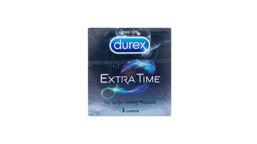 Durex Condom Extra Time Assorted 3 Pieces 