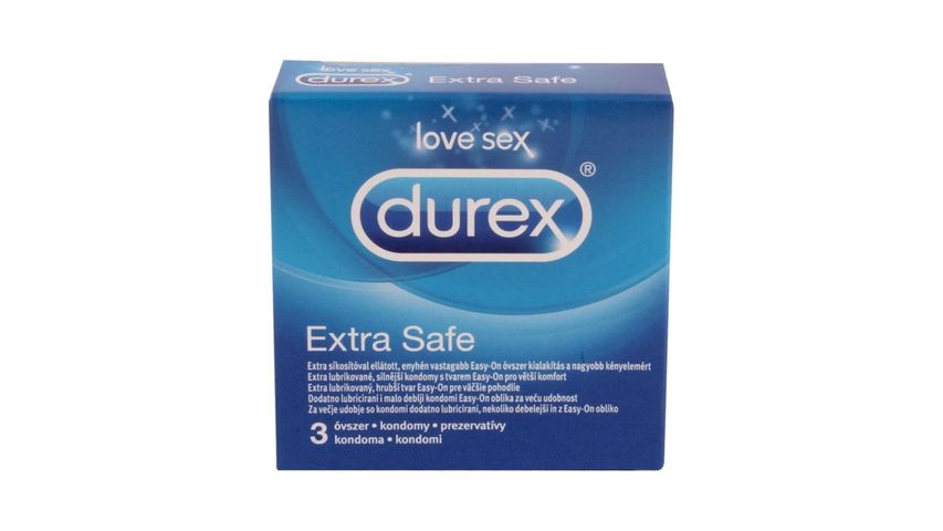 Durex Condom Extra Safe Assorted 3 Piece