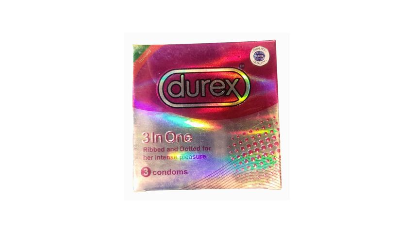 Durex Condom 3 in 1 3 Pieces 
