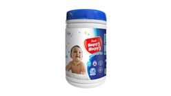 Fresh Happy Nappy Baby Wipes Canister 120 Pieces