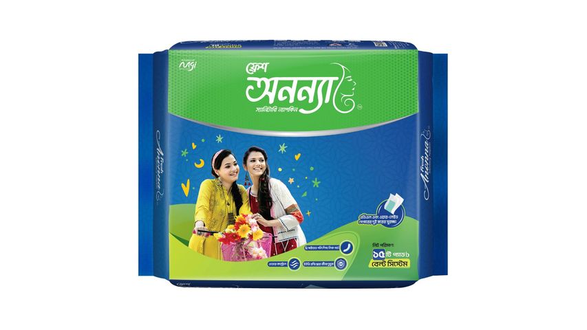 Fresh Anonna Sanitary Napkin Belt System 15 Pads