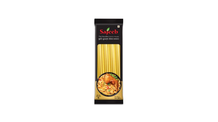 Sajeeb Flat Noodles Chicken Masala 120g