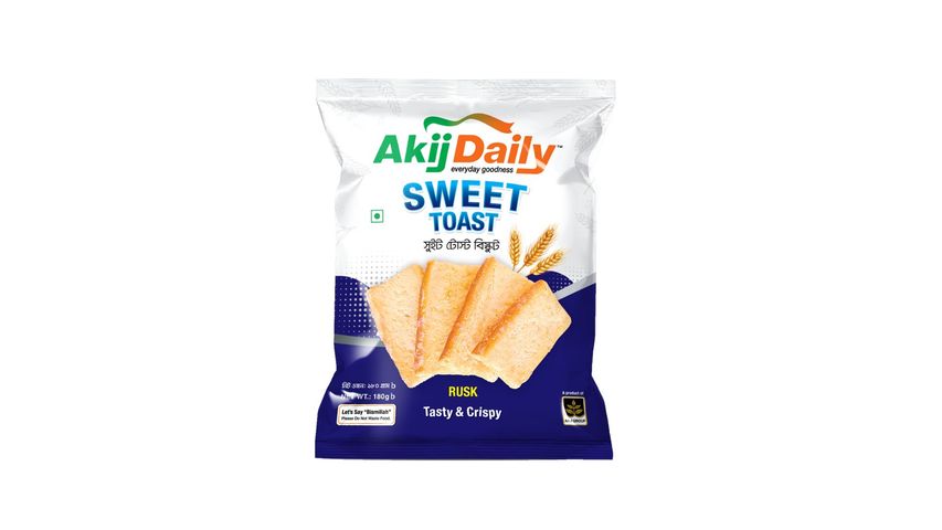 Akij Daily Sweet Toast 180g