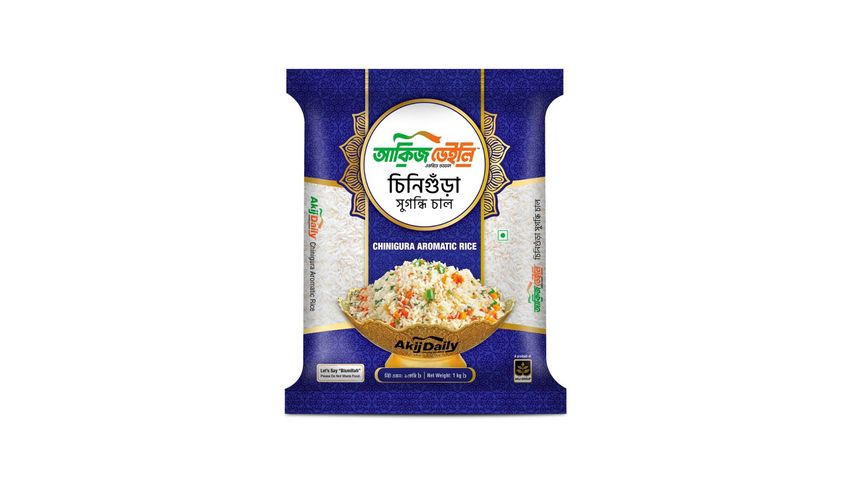 Akij Daily Aromatic Chinigura Rice 1kg
