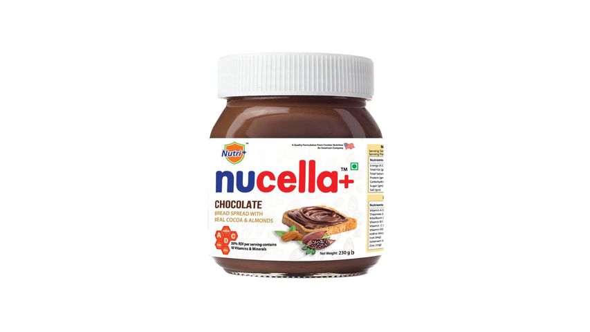 Nucella+ Chocolate Bread Spread Cocoa & Almonds 220g