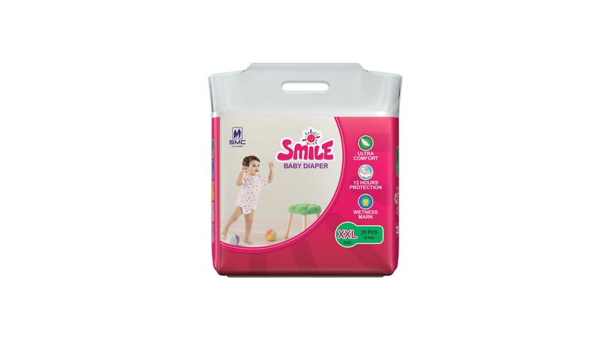 Smile Baby Diaper Xxl 20pcs 16kg+