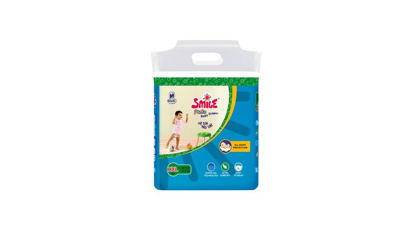 Smile Pants Baby Diaper Xxl 16-25kg 24pcs