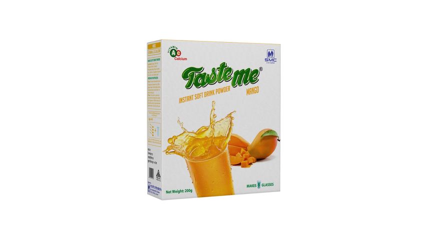 Taste Me Mango Instant Soft Drink Powder 200g