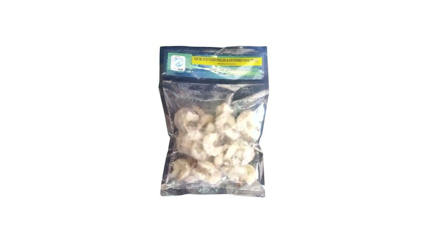 Black Tiger Shrimp Only Meat (30-35pcs) 500g Block (Export Quality)