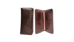 Leather Wallet Brown Color 1 Piece