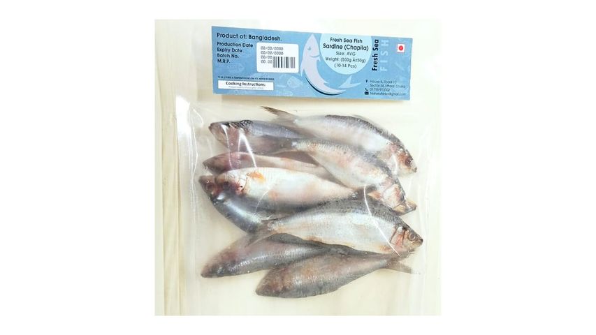 Fresh Sea Fish Sardine Chapila 500g