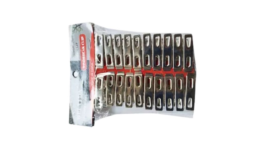 Stainless Windbreak Clip 20 Pieces