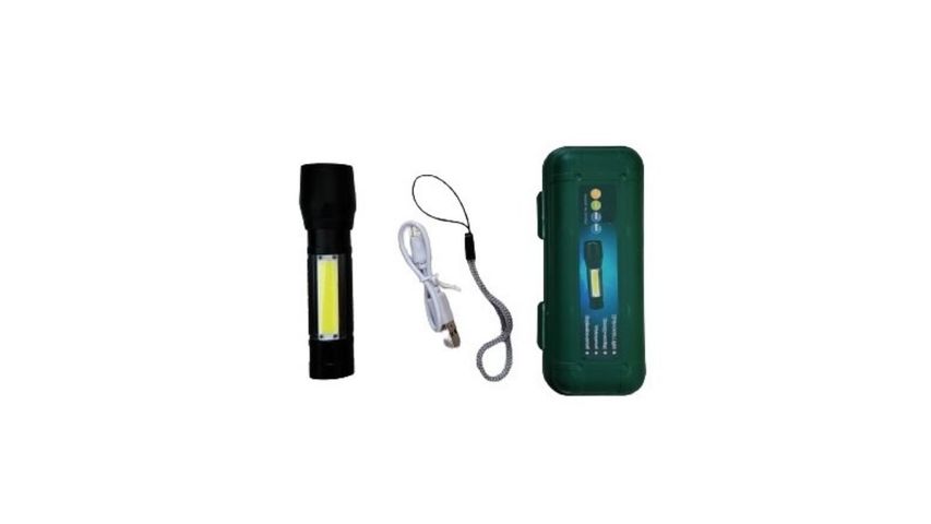 Portable Charging Torch Light Assorted 1 Piece