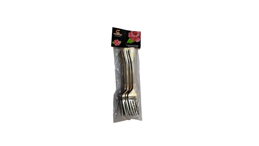 Big Stainless Steel Fork Assorted 6 Pieces
