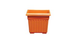 Khandani Square Planter 10 Inch Assorted 1 Piece
