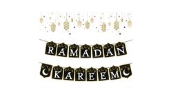 Ramadan Mubarak Card Banner Assorted 1 Piece