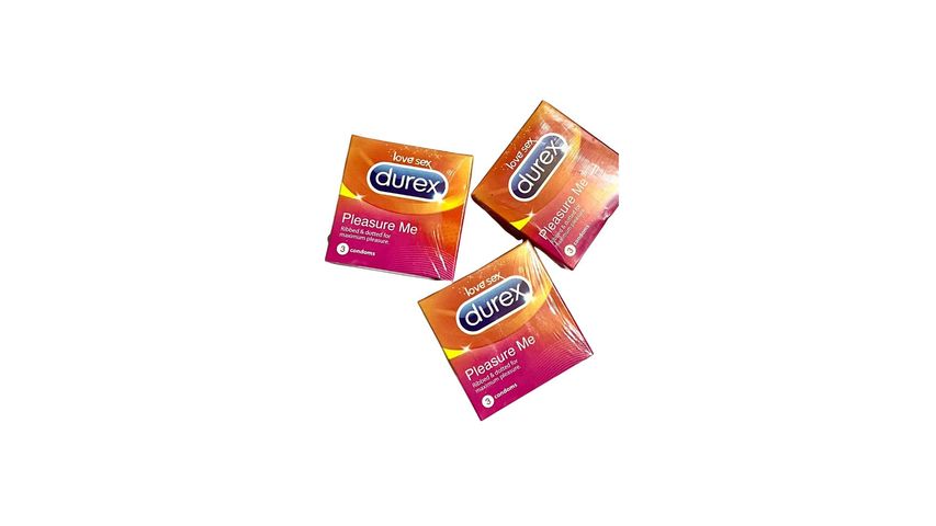 Durex Pleasure Me 3 In 1 Condom 1 Packet