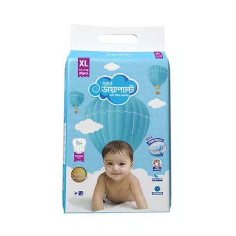 Bashundhara Diapant Xl 12-17kg 32pcs