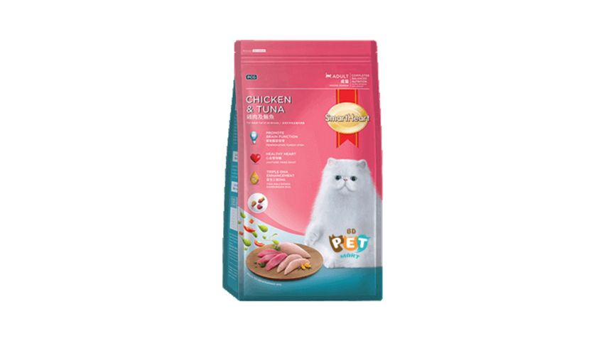 Smart Heart Chicken and Tuna Cat Food 3kg