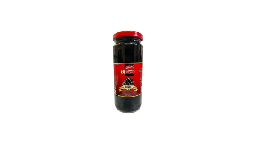 Blossoms Black Olives Pitted 330g