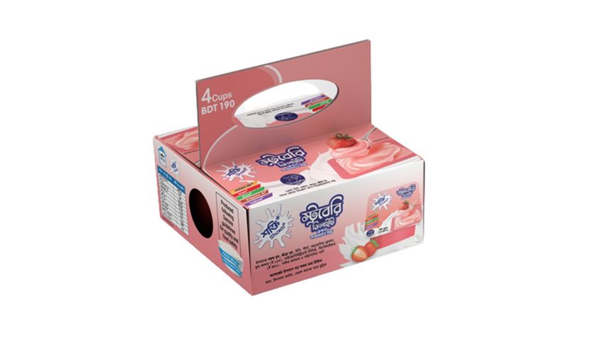 Shokti+ Strawberry Delight Yoghurt 320g Combo Box (Adult )