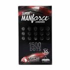 Manforce 1500 Dots Litchi Flavored Condom 10 Pieces