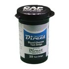 Direct Blood Glucose Strips 25 Pieces