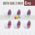 Double Sided 2 Inch 10 Yards Gum Tape Combo 6 Pieces