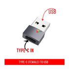 OTG Type C Female To USB A Male Adapter 1 Unit