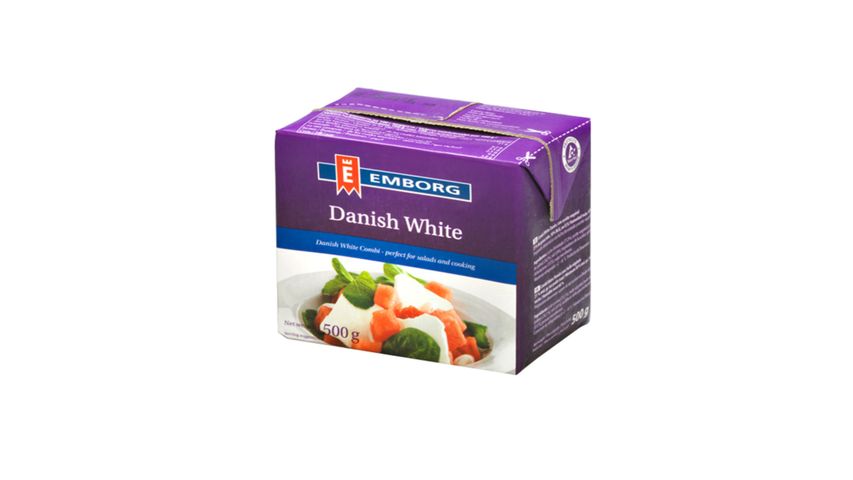 Emborg Danish White Combi Cheese 500G