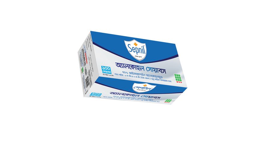 Sepnil Alcohol Pads 100Pcs