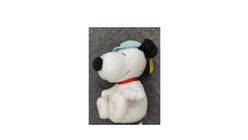 MINISO Snoopy Summer Travel Collection 14in Sitting Snoopy Plush Toy 1pc